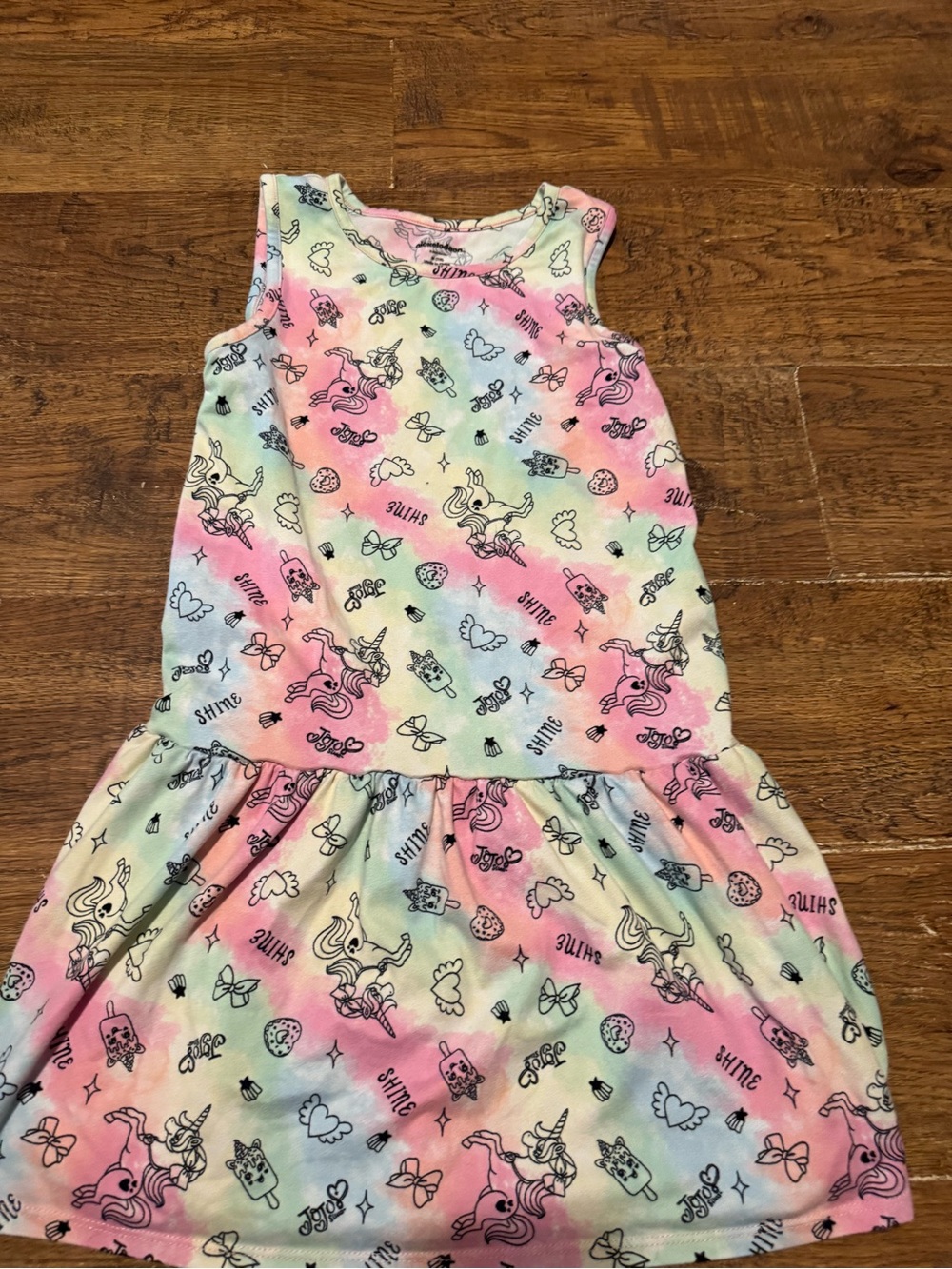 Nickelodeon jojo siwa unicorn dress 7/8